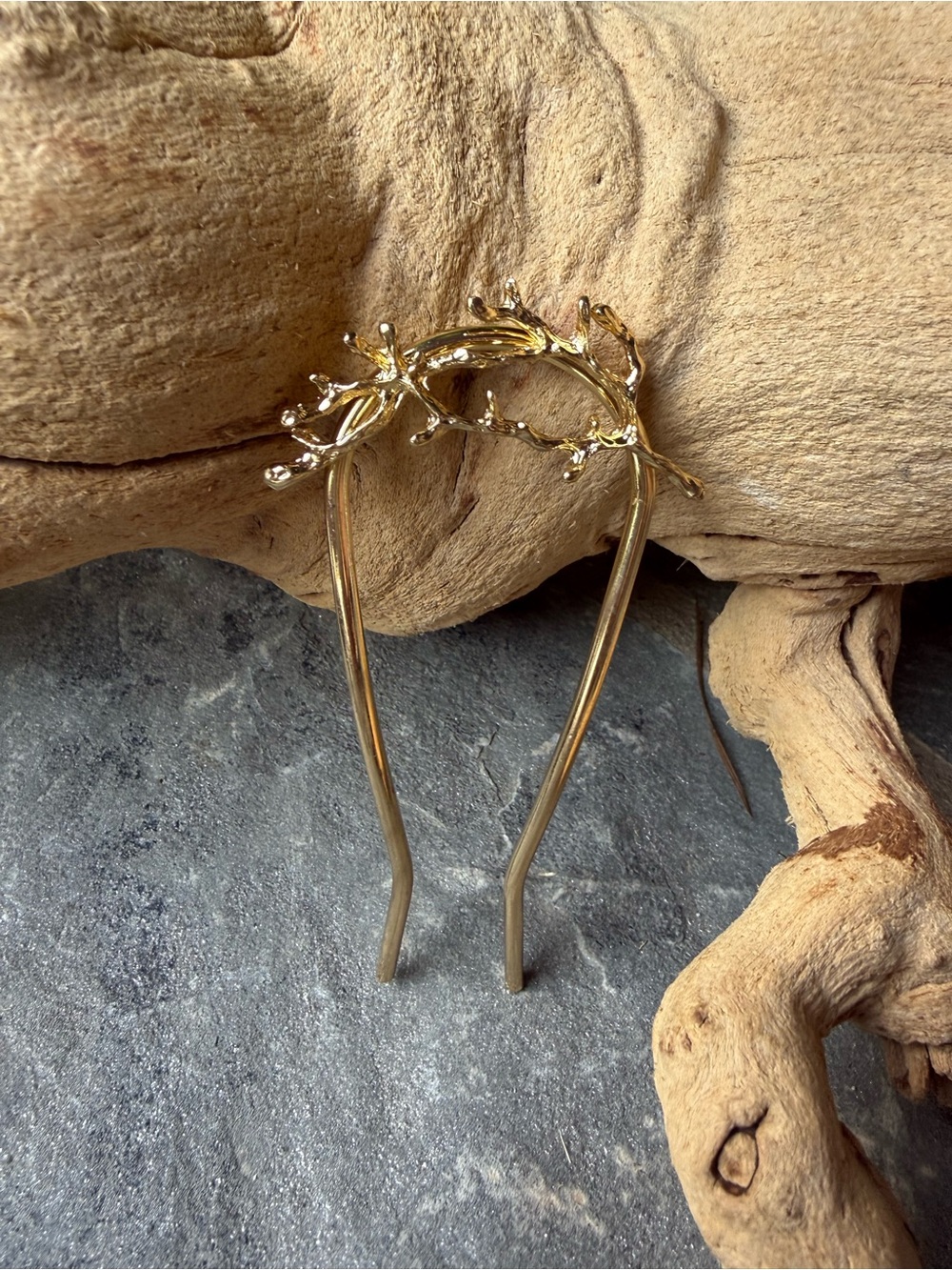 New🌟Free People -Gold Violin Hair Accessory